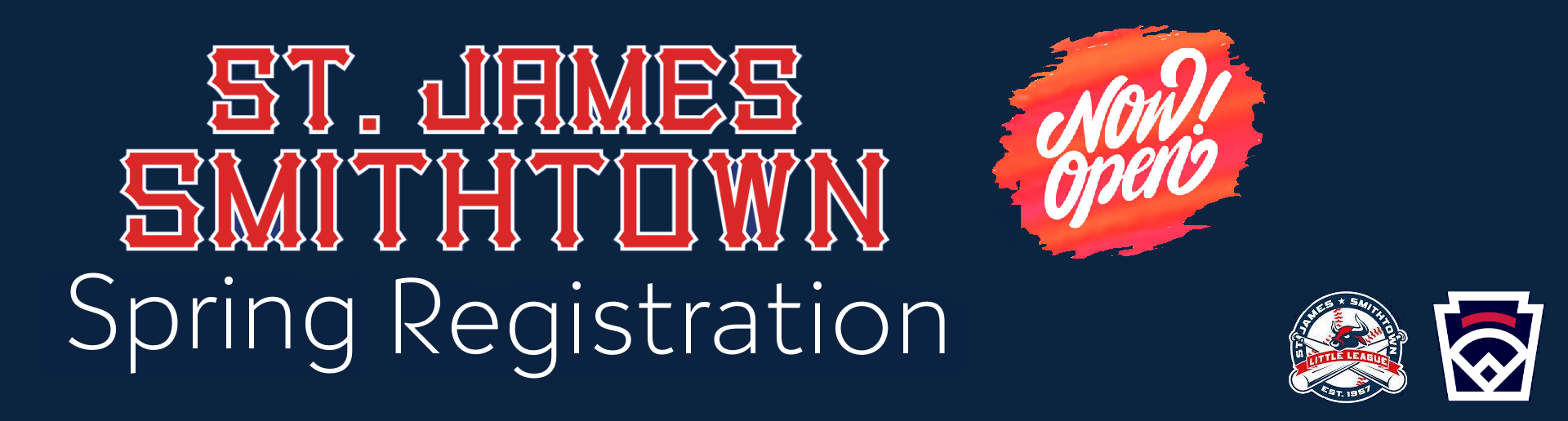Registration Open